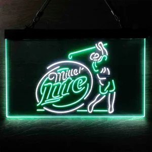 Miller Lite Golf Neon-Like LED Sign