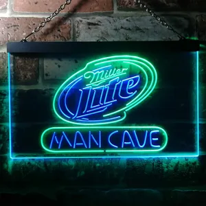 Miller Lite - Man Cave Neon-Like LED Sign