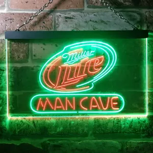 Miller Lite - Man Cave Neon-Like LED Sign