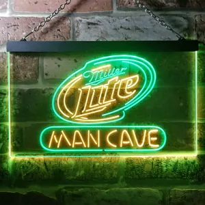 Miller Lite - Man Cave Neon-Like LED Sign