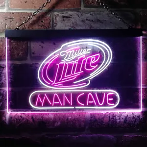 Miller Lite - Man Cave Neon-Like LED Sign