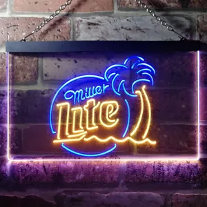 Miller Lite - Tree Neon-Like LED Sign
