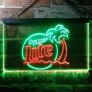 Miller Lite - Tree Neon-Like LED Sign