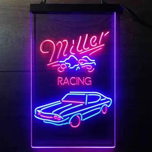 Miller Racing Neon-Like LED Sign