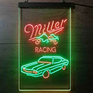 Miller Racing Neon-Like LED Sign