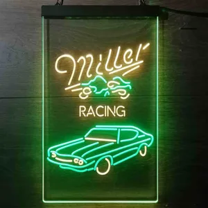 Miller Racing Neon-Like LED Sign