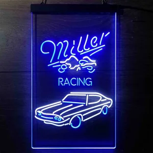 Miller Racing Neon-Like LED Sign