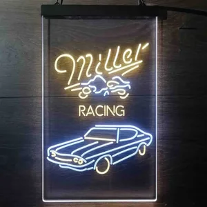 Miller Racing Neon-Like LED Sign