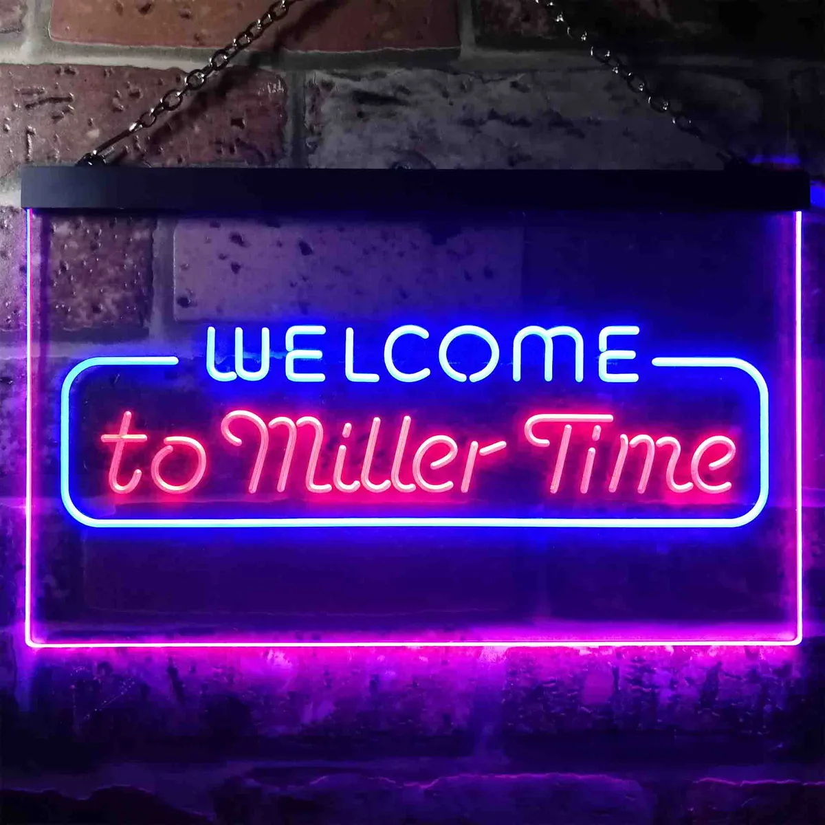 Miller Welcome  Neon-Like LED Sign