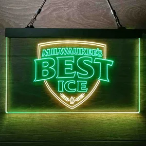 Milwaukee's Best Ice Vintage Logo Neon-Like LED Sign