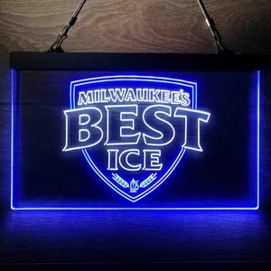 Milwaukee's Best Ice Vintage Logo Neon-Like LED Sign