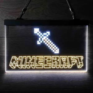 Minecraft Sword Neon-Like LED Sign