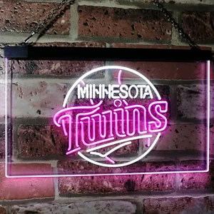 Minnesota Twins Logo 1 Neon-Like LED Sign