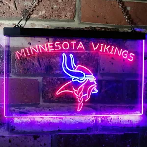 Minnesota Vikings Neon-Like LED Sign