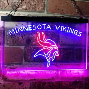 Minnesota Vikings Neon-Like LED Sign