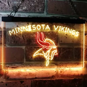 Minnesota Vikings Neon-Like LED Sign