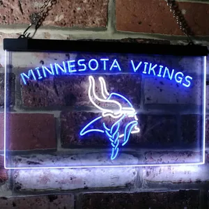 Minnesota Vikings Neon-Like LED Sign
