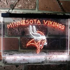 Minnesota Vikings Neon-Like LED Sign