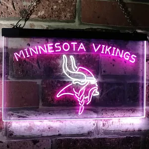 Minnesota Vikings Neon-Like LED Sign