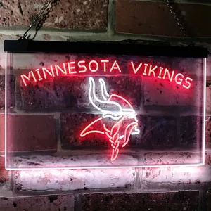 Minnesota Vikings Neon-Like LED Sign