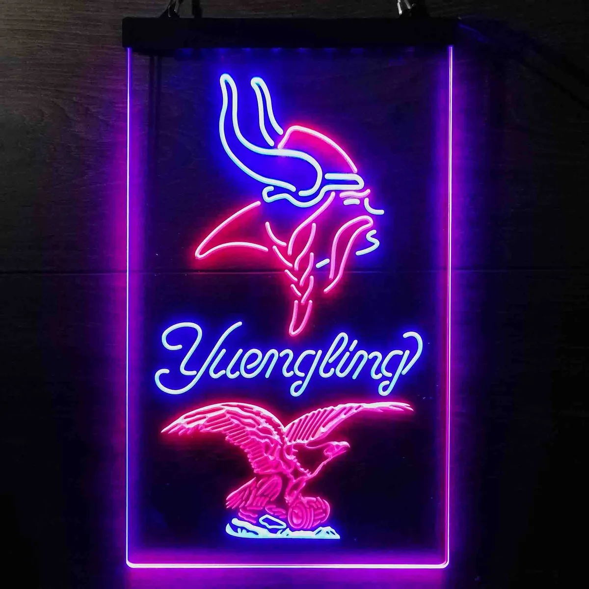 Minnesota Vikings Yuengling Neon-Like LED Sign