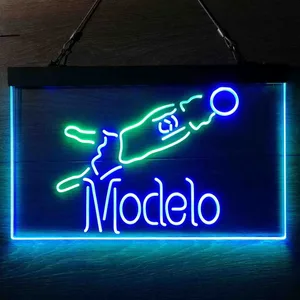Modelo Soccer Goalie Neon-Like LED Sign