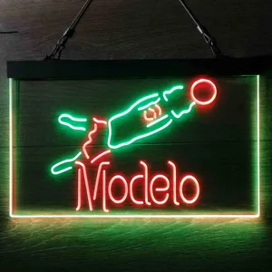 Modelo Soccer Goalie Neon-Like LED Sign