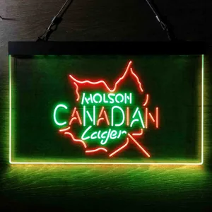 Molson Canadian Lager Neon-Like LED Sign