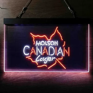 Molson Canadian Lager Neon-Like LED Sign