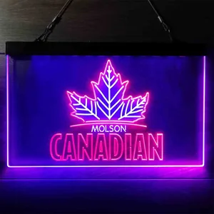 Molson Canadian Logo Neon-Like LED Sign