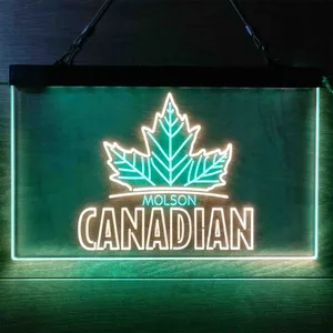 Molson Canadian Logo Neon-Like LED Sign