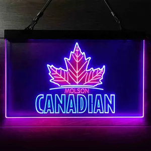 Molson Canadian Logo Neon-Like LED Sign