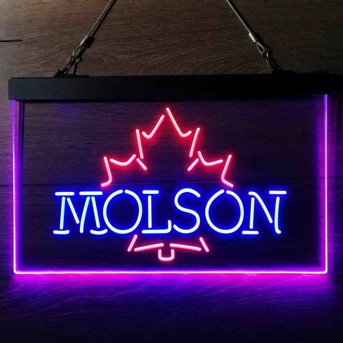 Molson Maple Leaf Neon-Like LED Sign