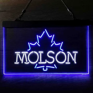 Molson Maple Leaf Neon-Like LED Sign