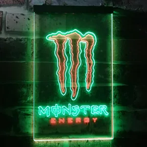 Monster Energy Logo 1  Neon-Like LED Sign