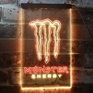 Monster Energy Logo 1  Neon-Like LED Sign