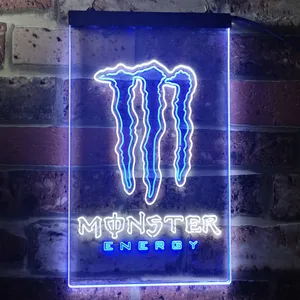 Monster Energy Logo 1  Neon-Like LED Sign
