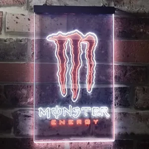 Monster Energy Logo 1  Neon-Like LED Sign
