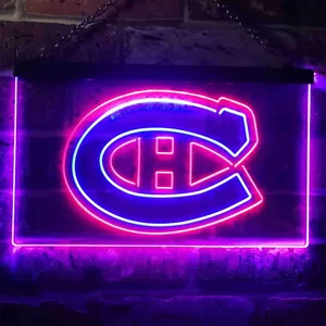 Montreal Canadiens Logo 1 Neon-Like LED Sign
