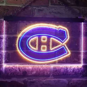 Montreal Canadiens Logo 1 Neon-Like LED Sign