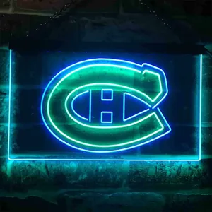 Montreal Canadiens Logo 1 Neon-Like LED Sign