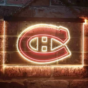 Montreal Canadiens Logo 1 Neon-Like LED Sign