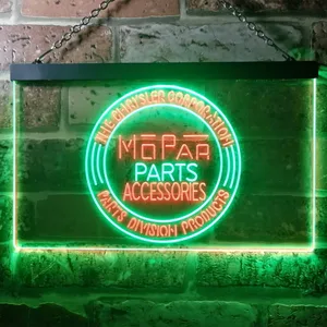 Mopar Parts Accessories Neon-Like LED Sign