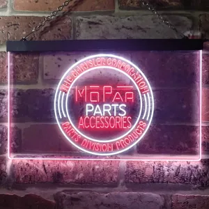 Mopar Parts Accessories Neon-Like LED Sign