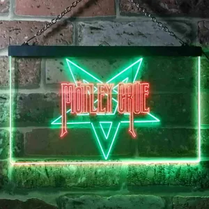 Motley Crue Star Neon-Like LED Sign