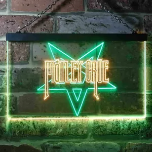 Motley Crue Star Neon-Like LED Sign