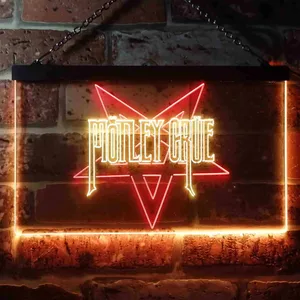 Motley Crue Star Neon-Like LED Sign