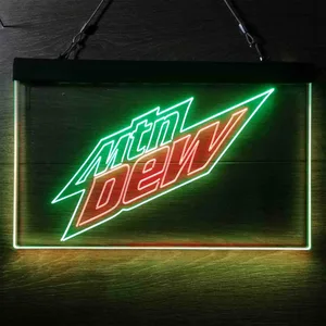 Mountain Dew Logo 2 Neon-Like LED Sign
