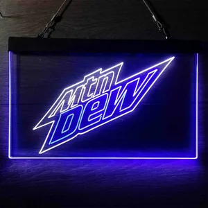 Mountain Dew Logo 2 Neon-Like LED Sign