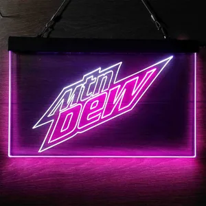 Mountain Dew Logo 2 Neon-Like LED Sign